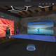 A sample of a virtual meeting space.